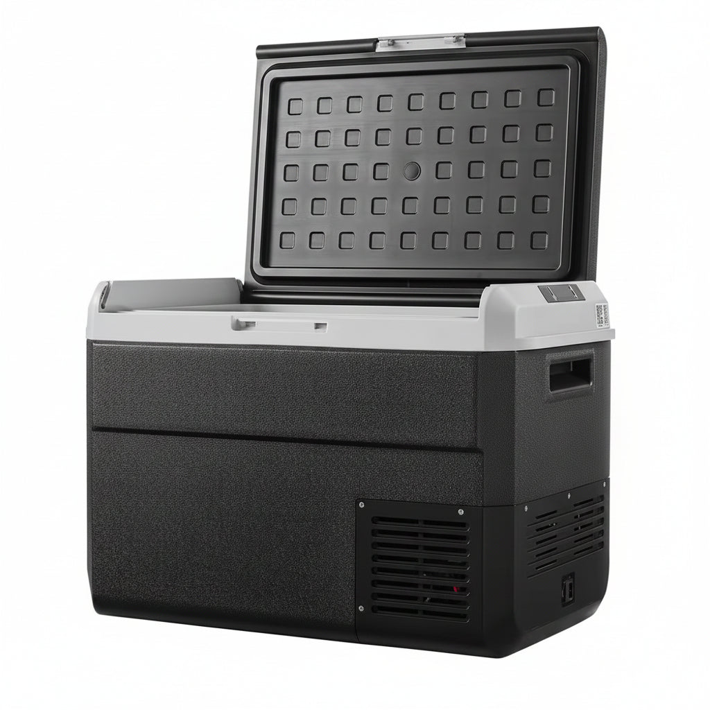 Refrigerator Capacity 0.97 Cu. Ft Car Refrigerator Outdoor Refrigerator Adjustable Temperature-4-68°F Black 2025 Update