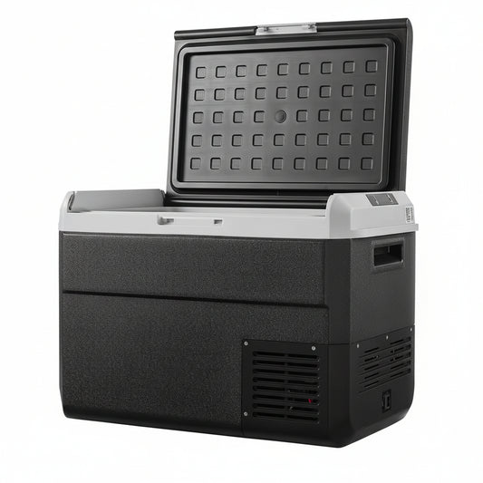 Refrigerator Capacity 0.97 Cu. Ft Car Refrigerator Outdoor Refrigerator Adjustable Temperature-4-68°F Black 2025 Update