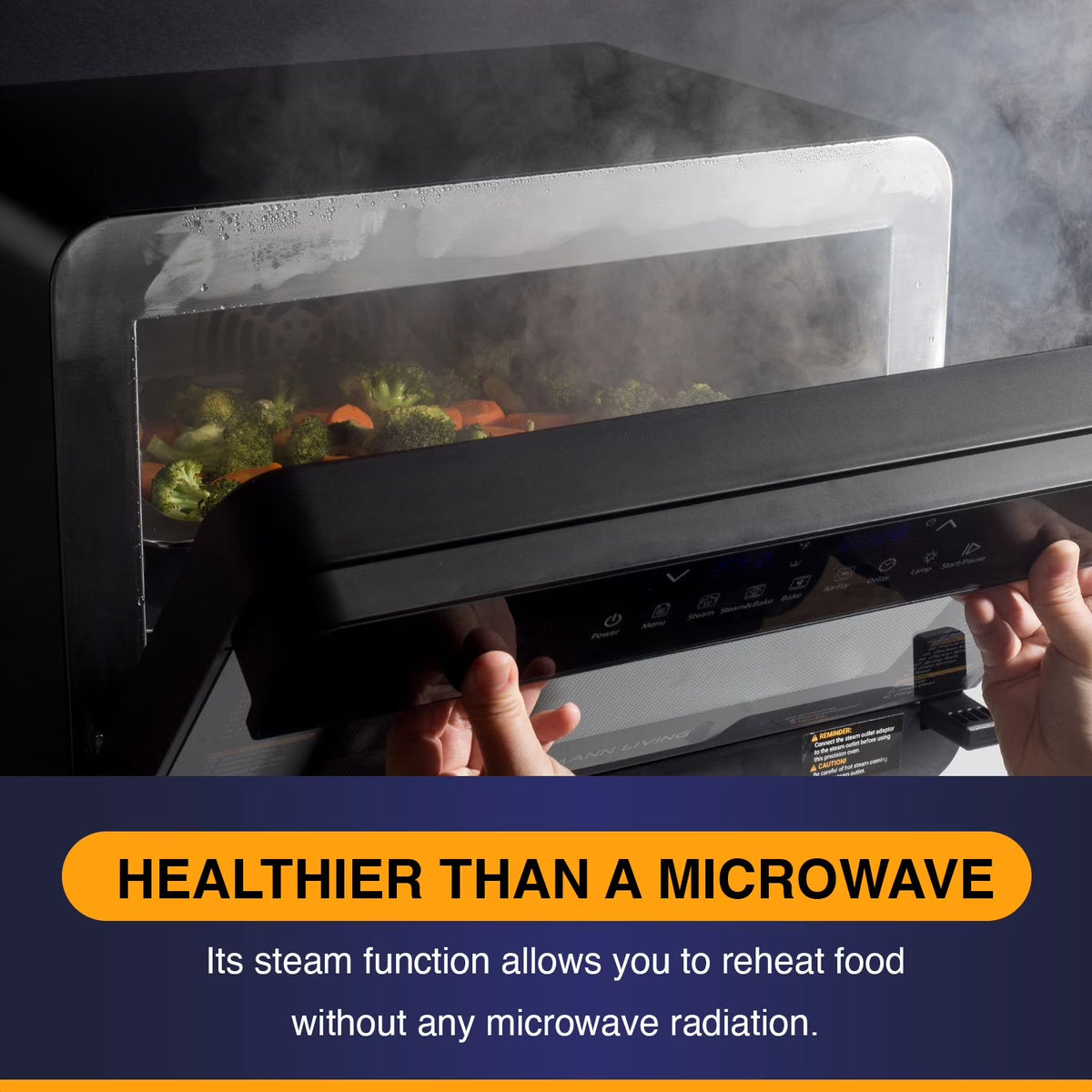 Mutlifunction Air Fryer Steam Oven Convection Countertop All-Inone Appliance