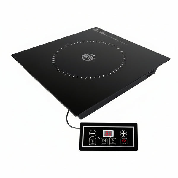 Portable Induction Cooktop, Hot Plate Electric, Single Burner, 10 Levels Power, 120V, 1300W, ETL Sanitation